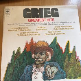 外文原版黑胶唱片：格里格GRIEG 最伟大的精选集