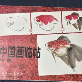 中国画临帖 鸟鱼 24张全