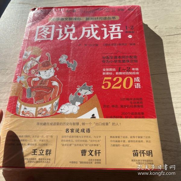 图说成语(一)1-2年级语文教材同步配套成语故事生动插图小学成语工具书