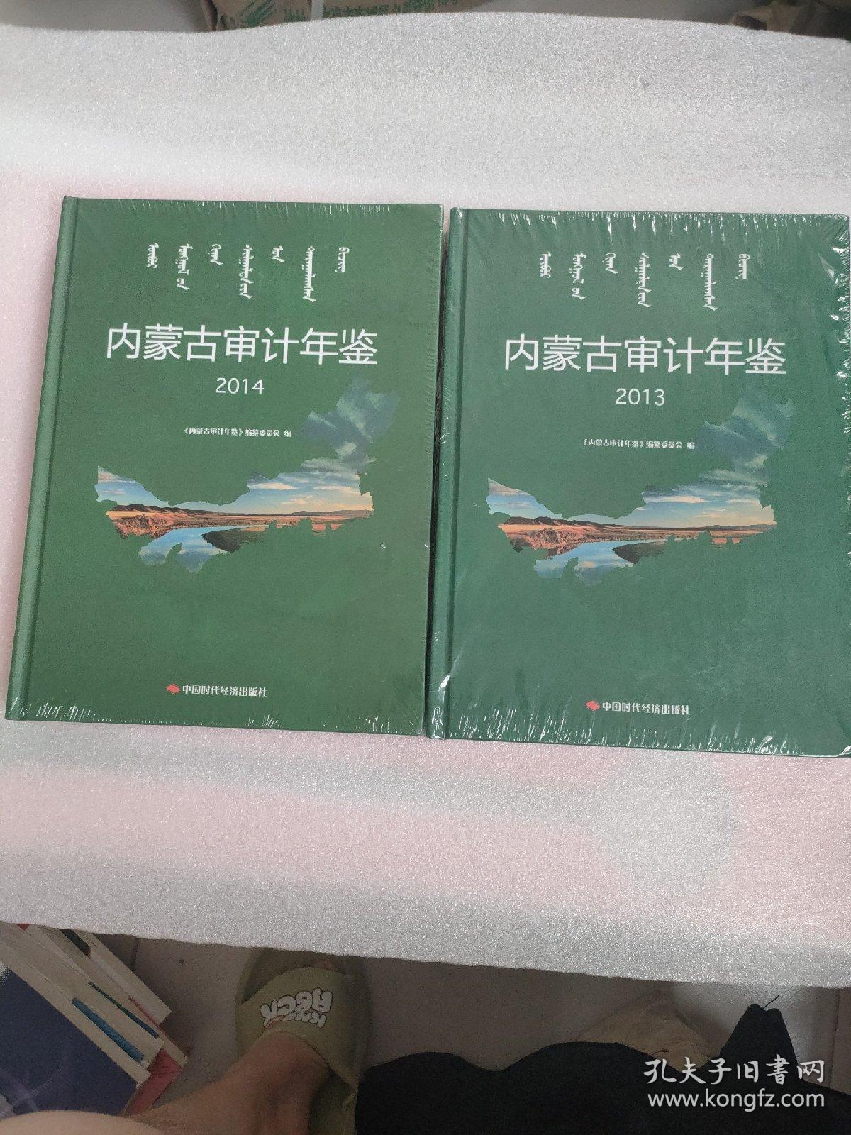 内蒙古审计年鉴2013/2014  两本合售