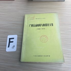 广西石油地质与勘探论文集（1969—1979）