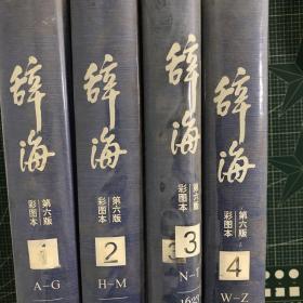 辞海【精装】（4本合售）（一至四）