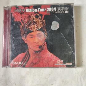 刘德华vision tour2004演唱会（原盒装VCD光盘3张）