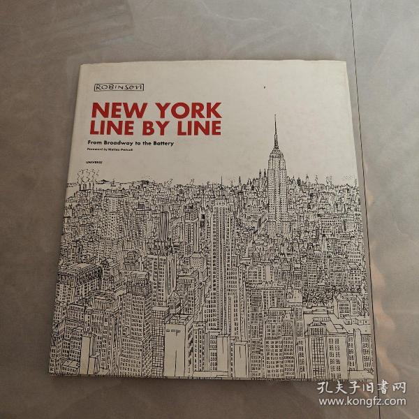 New York, Line by Line：From Broadway to the Battery纽约画记