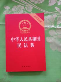 中华人民共和国民法典（32开压纹烫金附草案说明）2020年6月