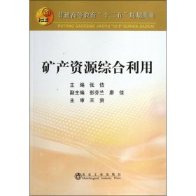 矿产资源综合利用/普通高等教育“十二五”规划教材