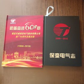 保定电气志2008——2018+保定天威保变电气股份有限公司建厂60周年发展历程1958——2018