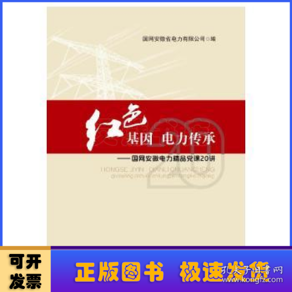 红色基因电力传承——国网安徽电力精品党课20讲