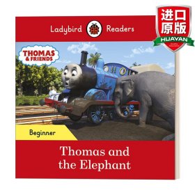 英文原版 Ladybird Readers Beginner Level - Thomas the Tank Engine - Thomas and the Elephant (ELT Graded Reader) 托马斯小火车和大象 小瓢虫分级阅读 初级 英文版 进口英语原版书籍