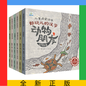 儿童启蒙绘本好玩儿的汉字（6本塑封）