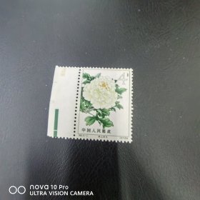 特61-2 牡丹带色标邮票新票散票 色标，极少见！全品 收藏