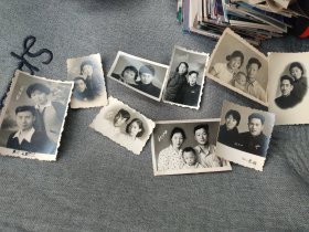 50、60年代夫妻照片 10张