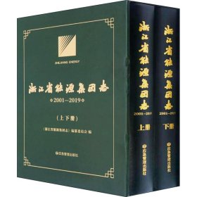 浙江省能源集团志(2001-2019上下)(精)