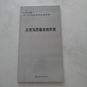 交河沟西墓地地形图 1994-1996年度考古发掘报告      货号U6