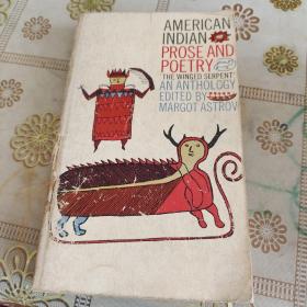 AMERICAN INDIAN PROSE  AND  POETRY 原版英文书
