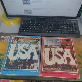 USA History With Documents（Volume 1-2）【英文原版，彩色图文本】