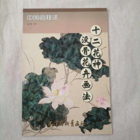 十二花神没骨花卉画法