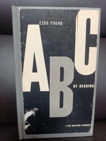 Ezra Pound ABC of reading 埃兹拉 庞德 文集 精装 馆藏重装本