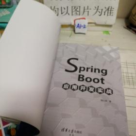 SpringBoot应用开发实战