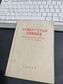 关于国际共产主义运动总路线的建议
