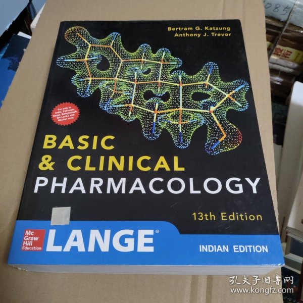 BASIC & CLINICAL PHARMACOLOGY 13th Edition