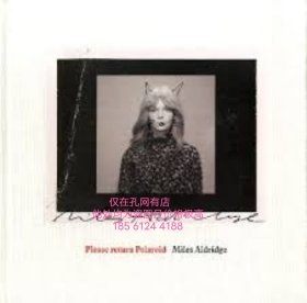 可议价 Please return Polaroid 【オリジナルシルクスクリーンプリント付・イラストサイン入/ Silkscreenprint, Signed】 / Miles Aldridge dssgx xdy001