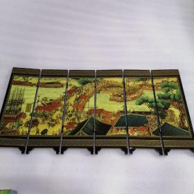 防古小屏景 清明上河图