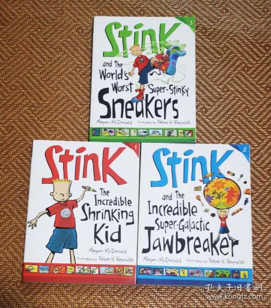 Stink (Book #1-3): The Incredible Shrinking Kid