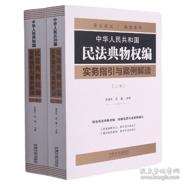 中华人民共和国民法典物权编实务指引与案例解读（上、下册）