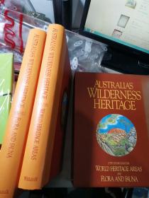 AUSTRALIA`S WILDERNESS HERITAGE 【VOLUME1 、2】套装2册8开精装