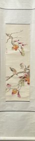 立轴，花鸟