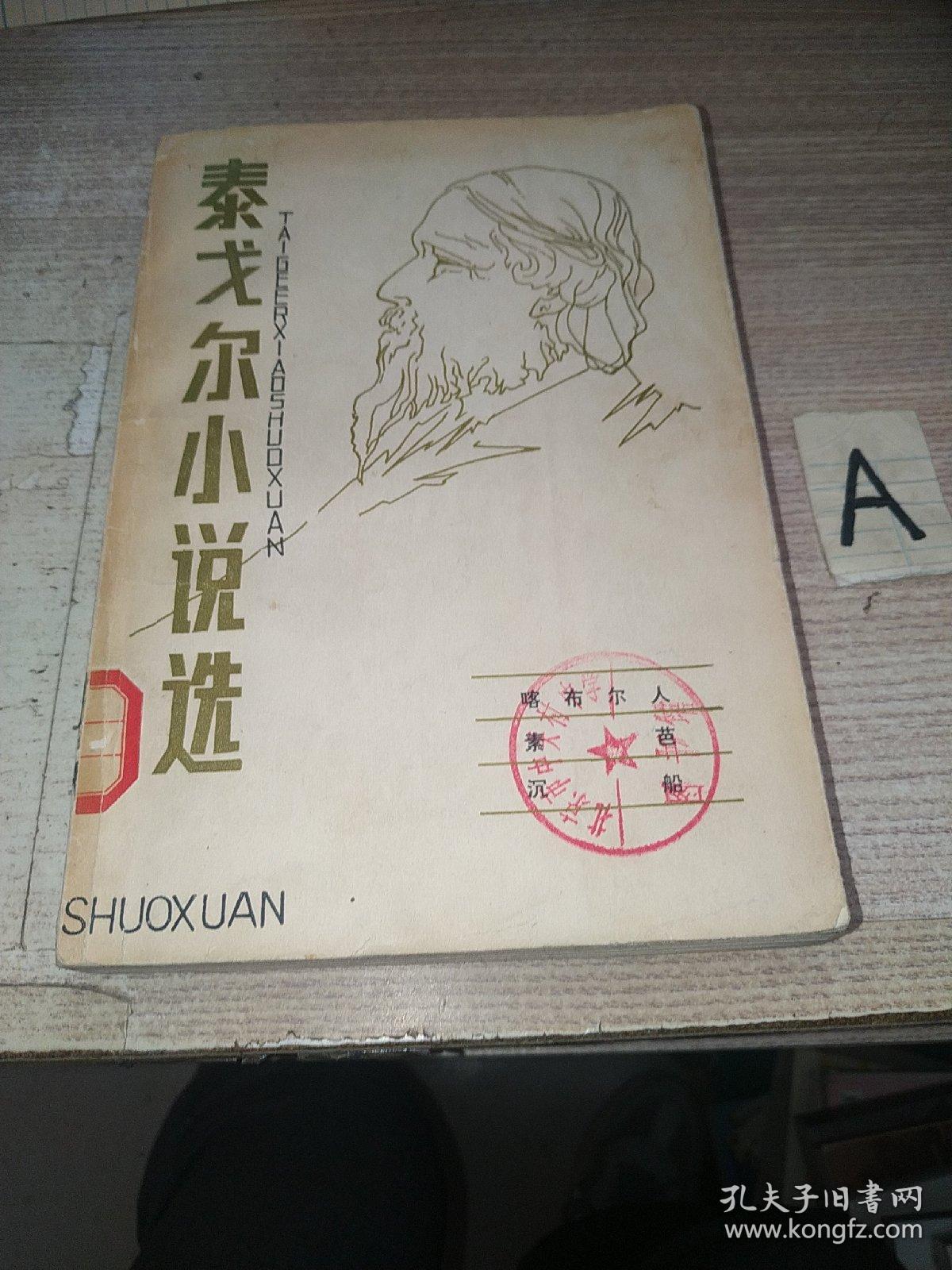 泰戈尔小说选 -- 喀布尔人、弃艳、素芭、吉莉芭拉、深夜、流失的金钱、沉船