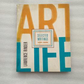 英文原版 Art Life: Selected Writings 1991-2005