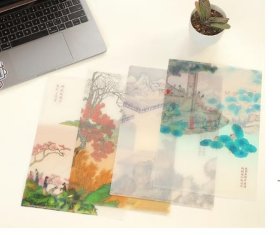 莹心文创•红楼四时雅事文件夹