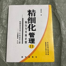 精细化管理II：执行力升级计划