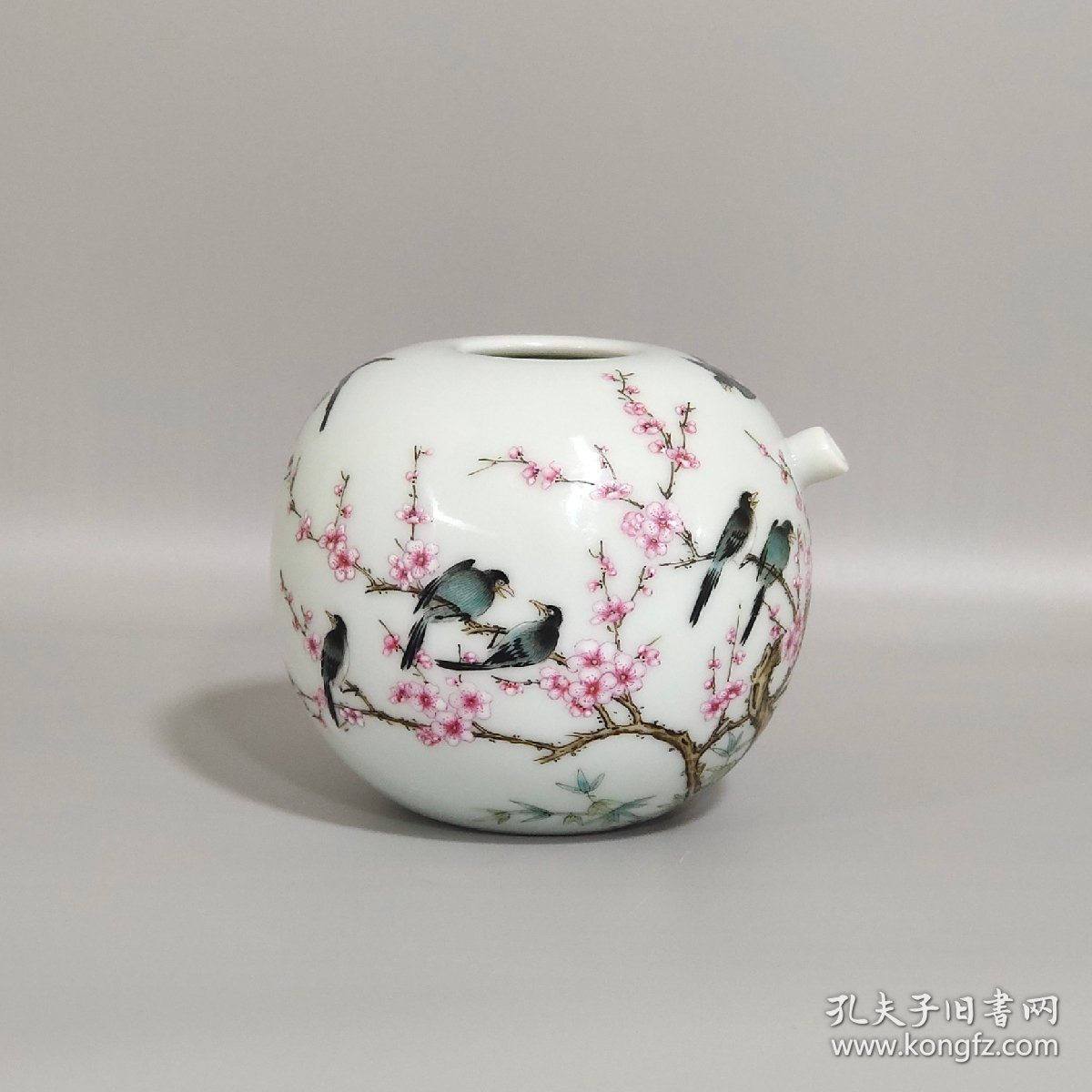 清代雍正喜上眉梢水滴