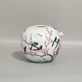 清代雍正喜上眉梢水滴