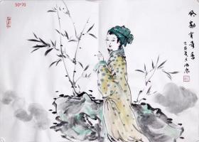 【保真】徐康 1961年生于济南，祖籍山东寿光。任职于山东美术馆职业画家，收藏部主任，中国美术家协会会员，山东省美术家协会理事，山东画院高级画师。册页