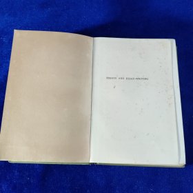 ESSAYS AND ESSAY WRITING（馆藏）精装 32开 1933年版