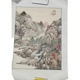 龚建平山水画  国画大师手绘作品中国美术家协会画师