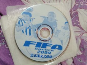游戏光盘 FIFA 2004 光盘1张 裸碟