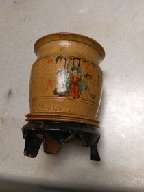 李执训子竹笔筒