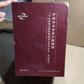 中国中小企业合规指南——《中小企业合规管理体系有效性评价》适用解读【全7册另含附录】