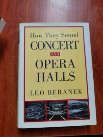 Concert and Opera Halls: How They Sound 音乐会和歌剧院：它们的声音