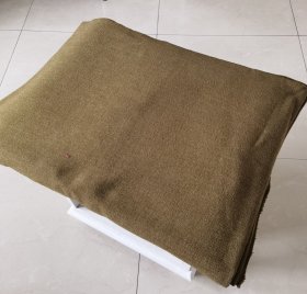 日本军用毛毯 长2.1 宽1.6米 重量1.7Kg (皖南新四军抗战期间缴获的战利品）