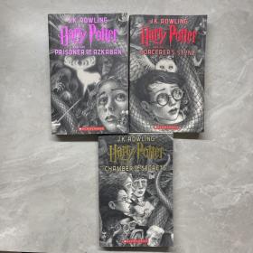哈利波特与阿兹卡班的囚徒 英文原版 科幻小说 Harry Potter 20周年纪念版 1-3