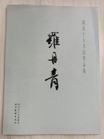 湖北十人书法作品集 罗丹青