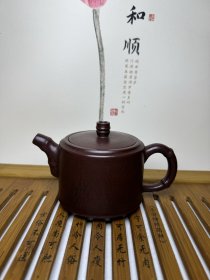 紫砂壶竹影清风