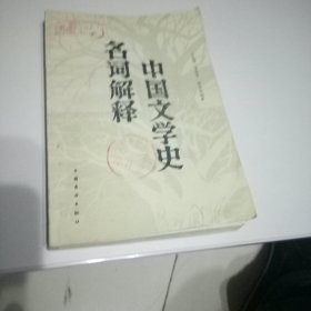 中国文学史名词解释