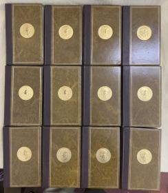 The second world war《丘吉尔二战回忆录》 12卷全套 烫金浮雕封面，颇受藏书家们的喜爱，极具收藏价值。同时本作品获1953年诺贝尔文学奖。